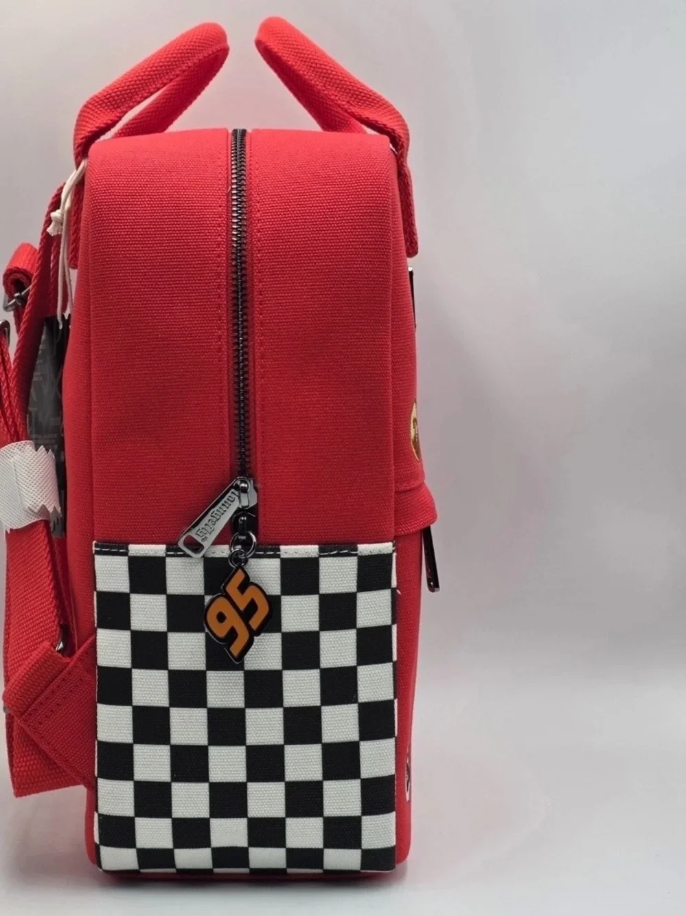 20 YEARS anniversary- Loungefly Red Lightning 95 McQueen Patchwork mini Backpack